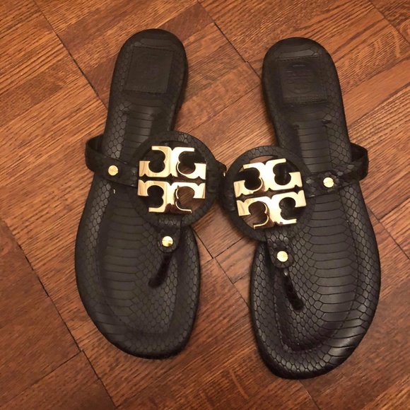 Tory Burch Shoes - Black Tory Burch Sandals